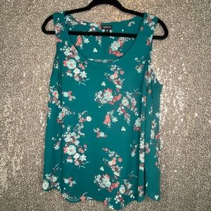 Torrid Floral Tank Top